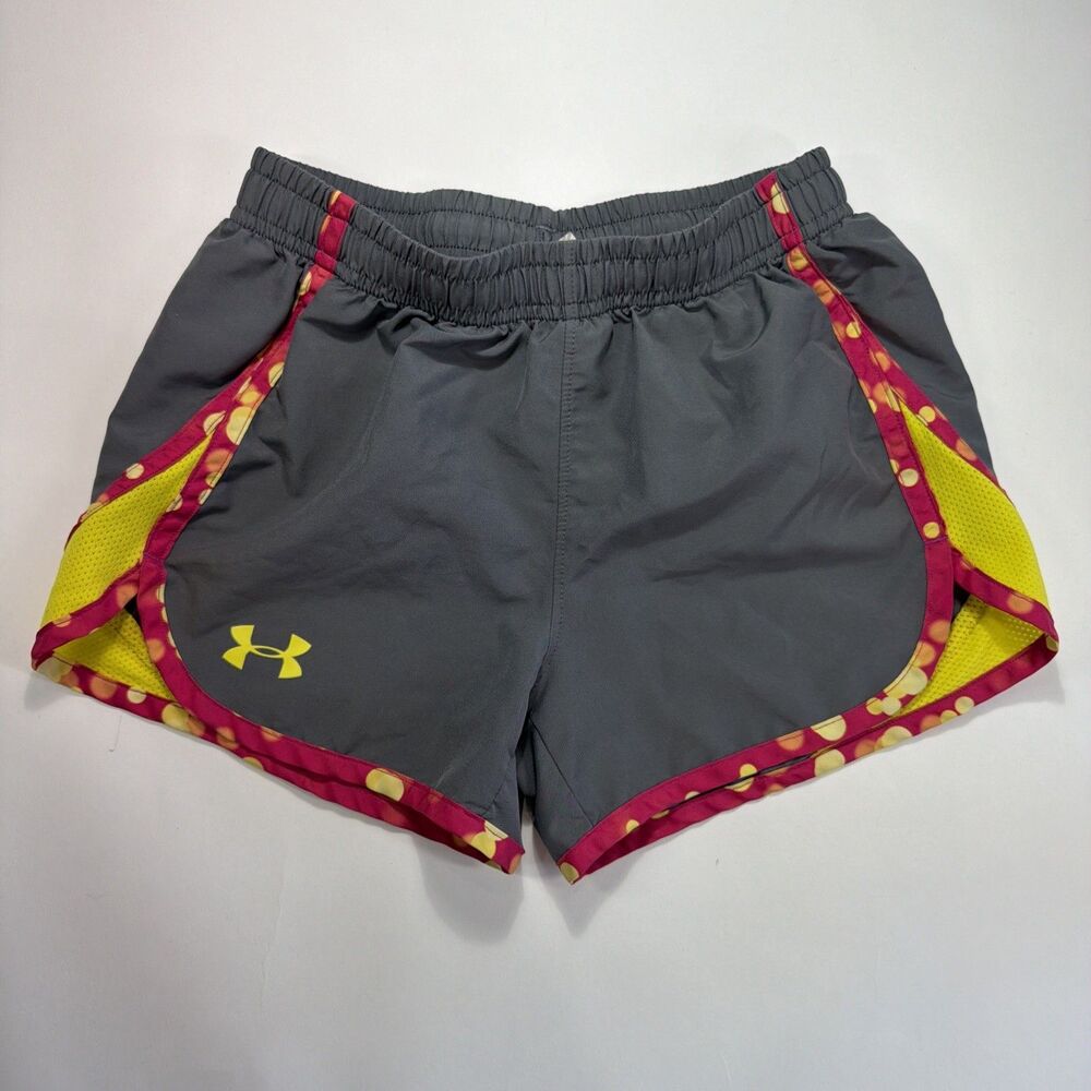 Under Armour Girls Heatgear Shorts Size Youth Small